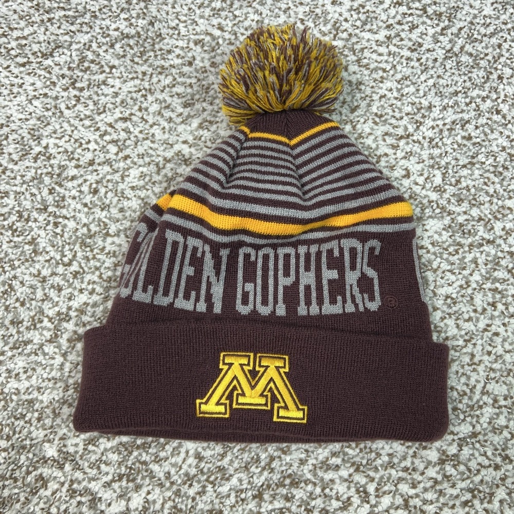 Minnesota Golden Gophers Beanie Mens One Size Maroon NCAA Football College Sport